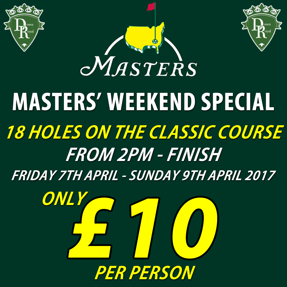 masters golf sale